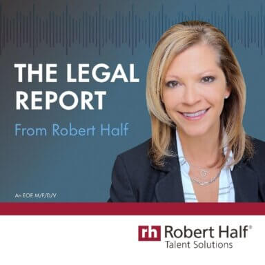 The Legal Report from Robert Half