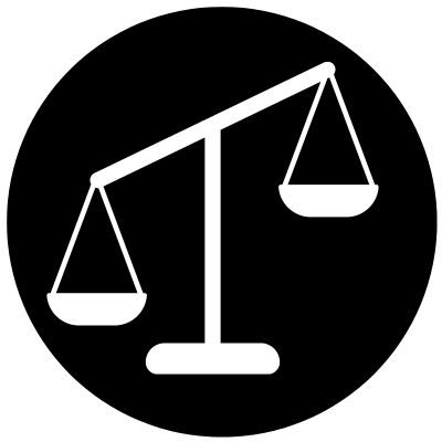 scales of justice icon